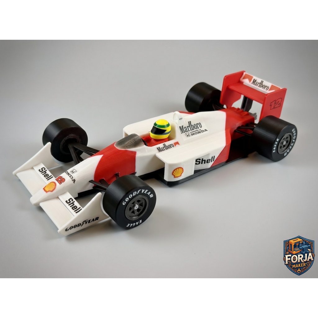 Réplica F1 McLaren MP4 - Ayrton Senna - 1988