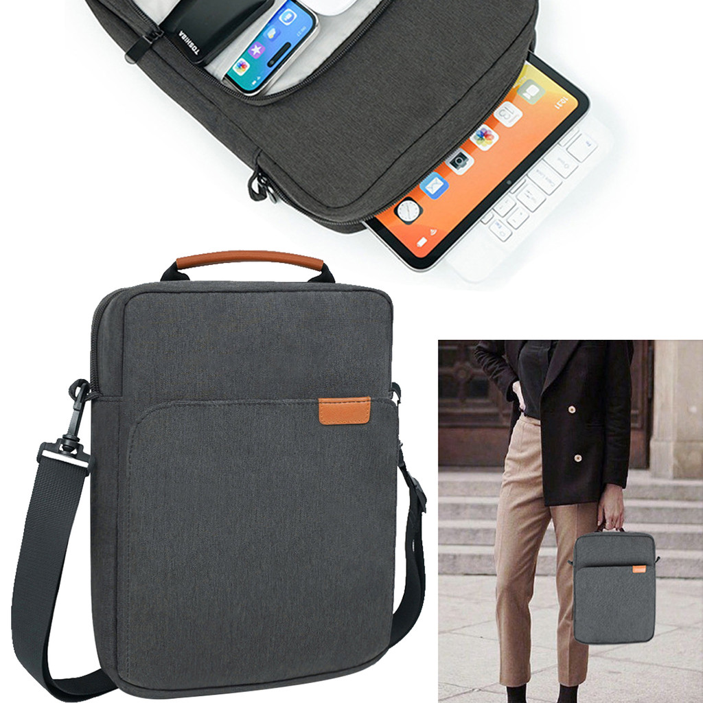 [wisdomt] Tablet Simples À Prova D'água Bolsa Para Portátil De Ombro Crossbody De 11/13 Polegadas De Armazenamento Prote