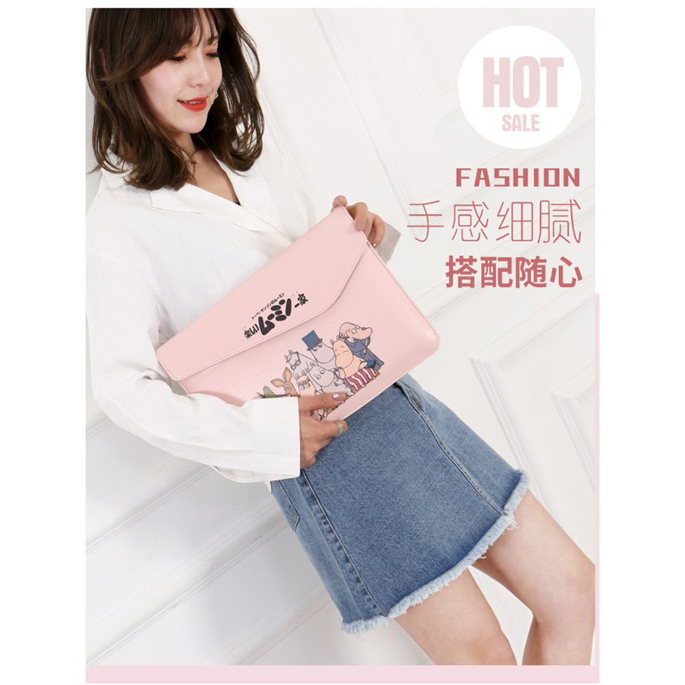 Bolsa forro fofa e elegante para meninos e meninas 40/43 cm adequada para Xiaomi HP Huawei matebook13 Glory X Capa prote