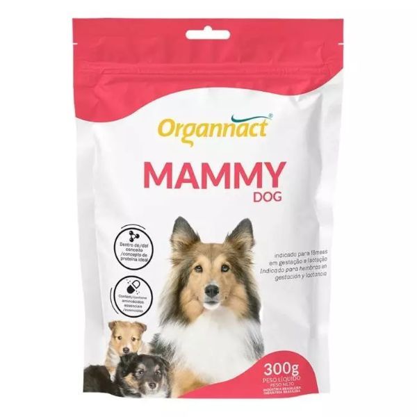 Suplemento Alimentar Mammy Dog Sachê 300g Organnact Gestação