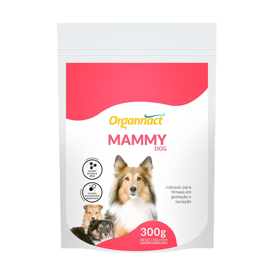 Mammy Dog Sachê 300g  Suplemento Organnact para Fêmeas em Gestação e Lactação