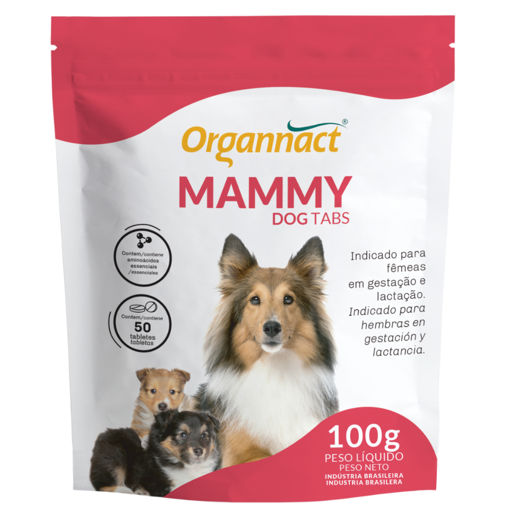 Suplemento Vitaminico Organnact Mammy Dog Tabs 100g