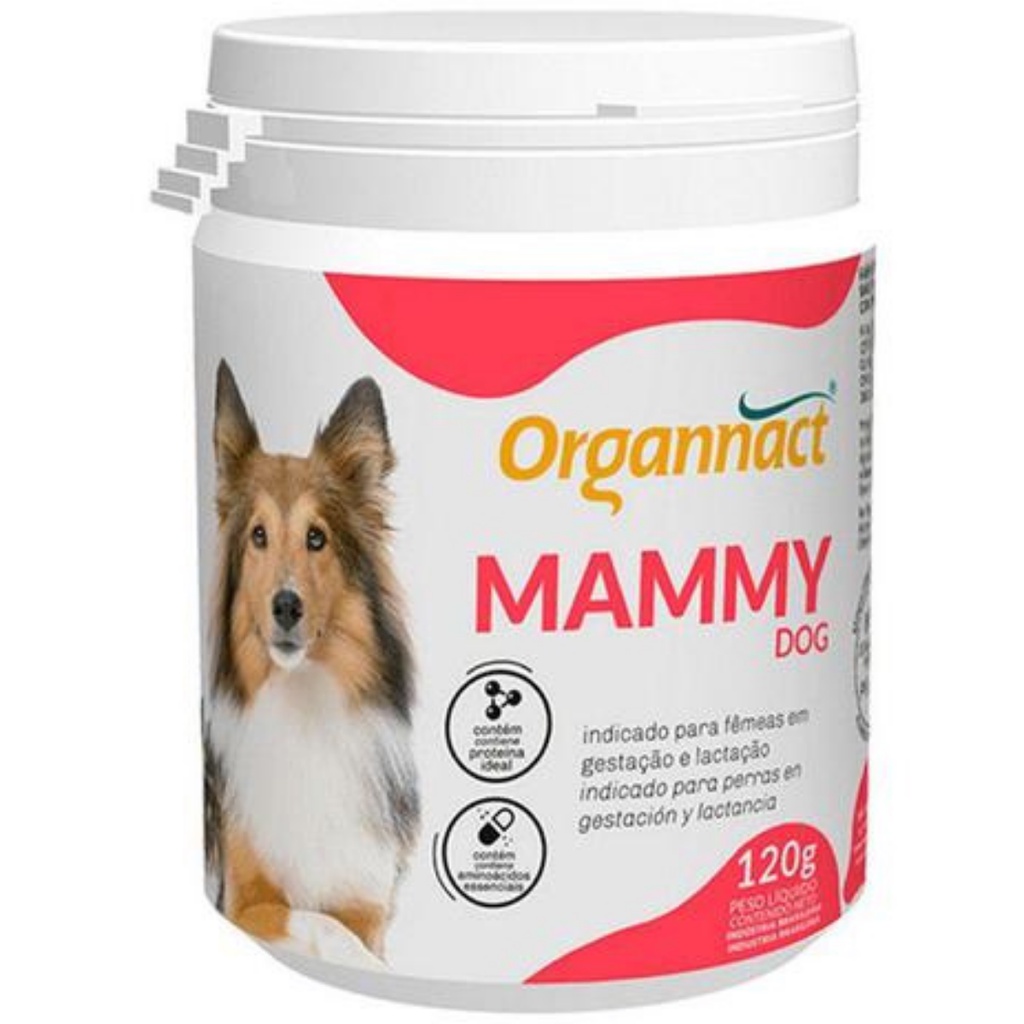 Suplemento Alimentar Mammy Dog 120g - Organnact