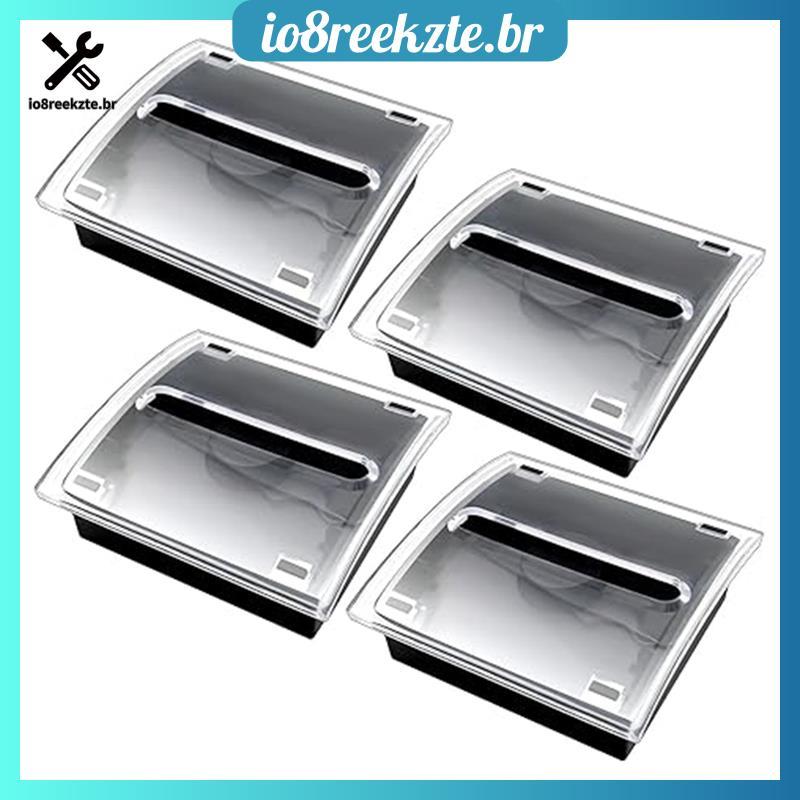 Distribuidor De Notas De Base Preta Transparente Suporte Adesivas De 3 X 3 Polegadas