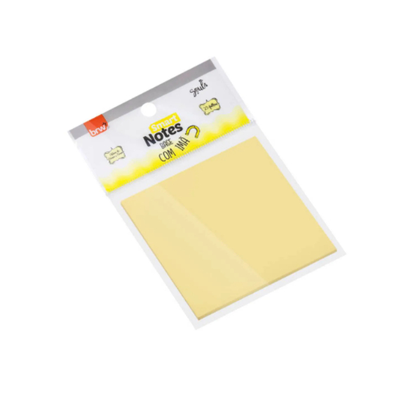 Bloco Smart Notes Base com Imã c/25 Folhas - BRW