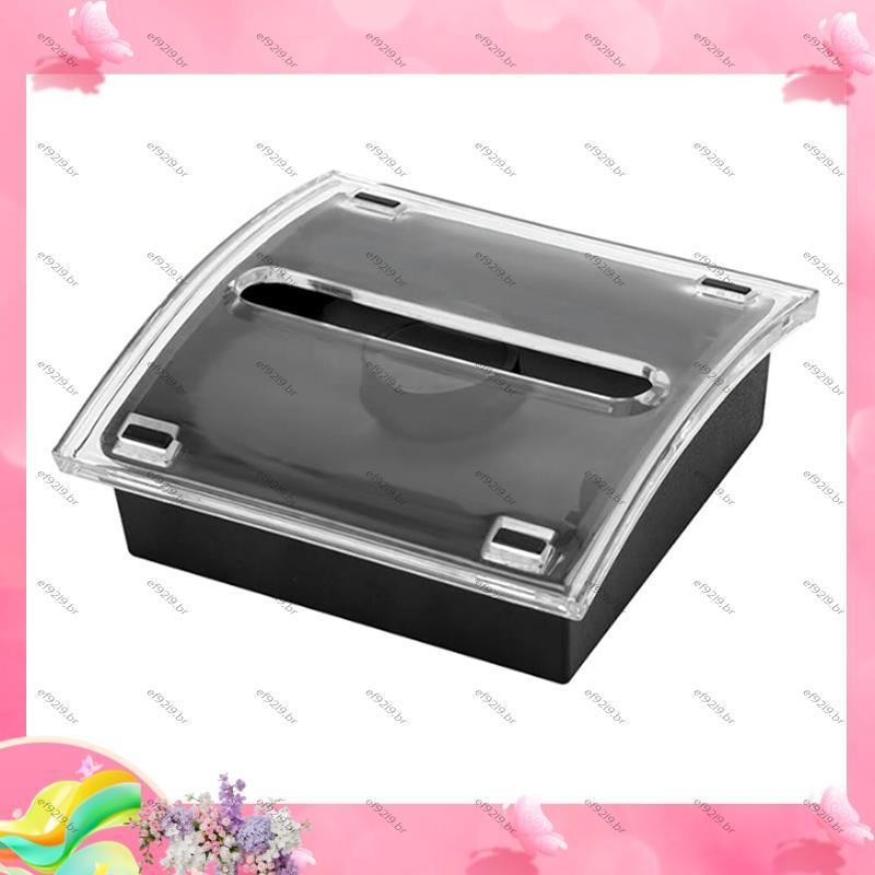 [E Especial]-Up Dispensador De Notas Base Preta Transparente Suporte Adesivas Para De 3x3 Polegadas Acessórios Casa Esco