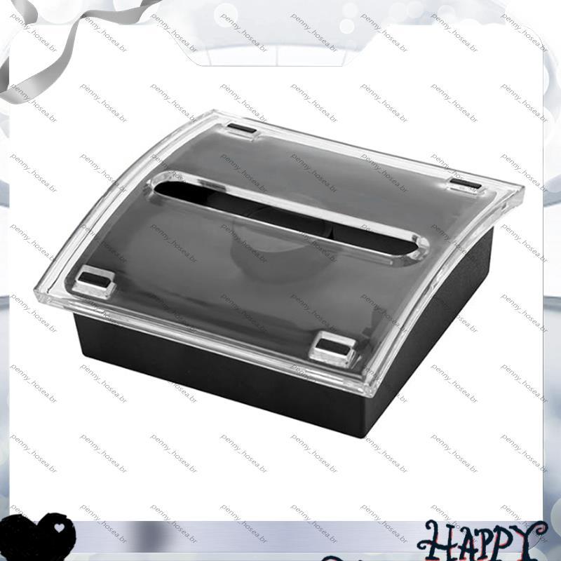 [Vendas Quentes P]-Up Dispensador De Notas Base Preta Transparente Suporte Pegajosas Para 3x3 Polegada Escola Acessórios