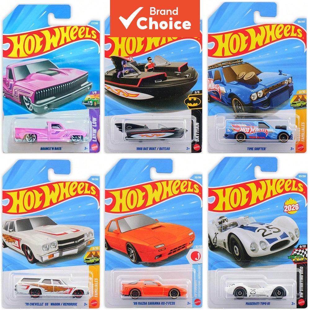 HOT WHEELS DC Batman Diecast Model Car 1/64 Escala Realista Brinquedo Colecionável Para Brincar Exibir Presente Para