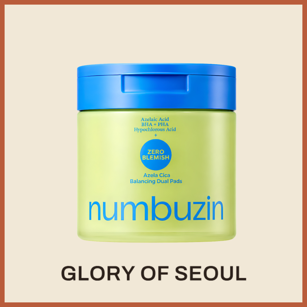 [NEW] numbuzin Zero Blemish Azela Cica Balancing Dual Pads(60pads)