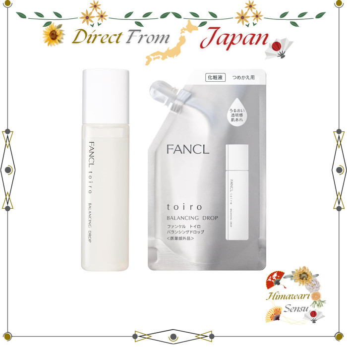 FANCL Toro Balancing Drop Lotion Sem Aditivos 120ml À Prova De Óleo Direto Do Japão