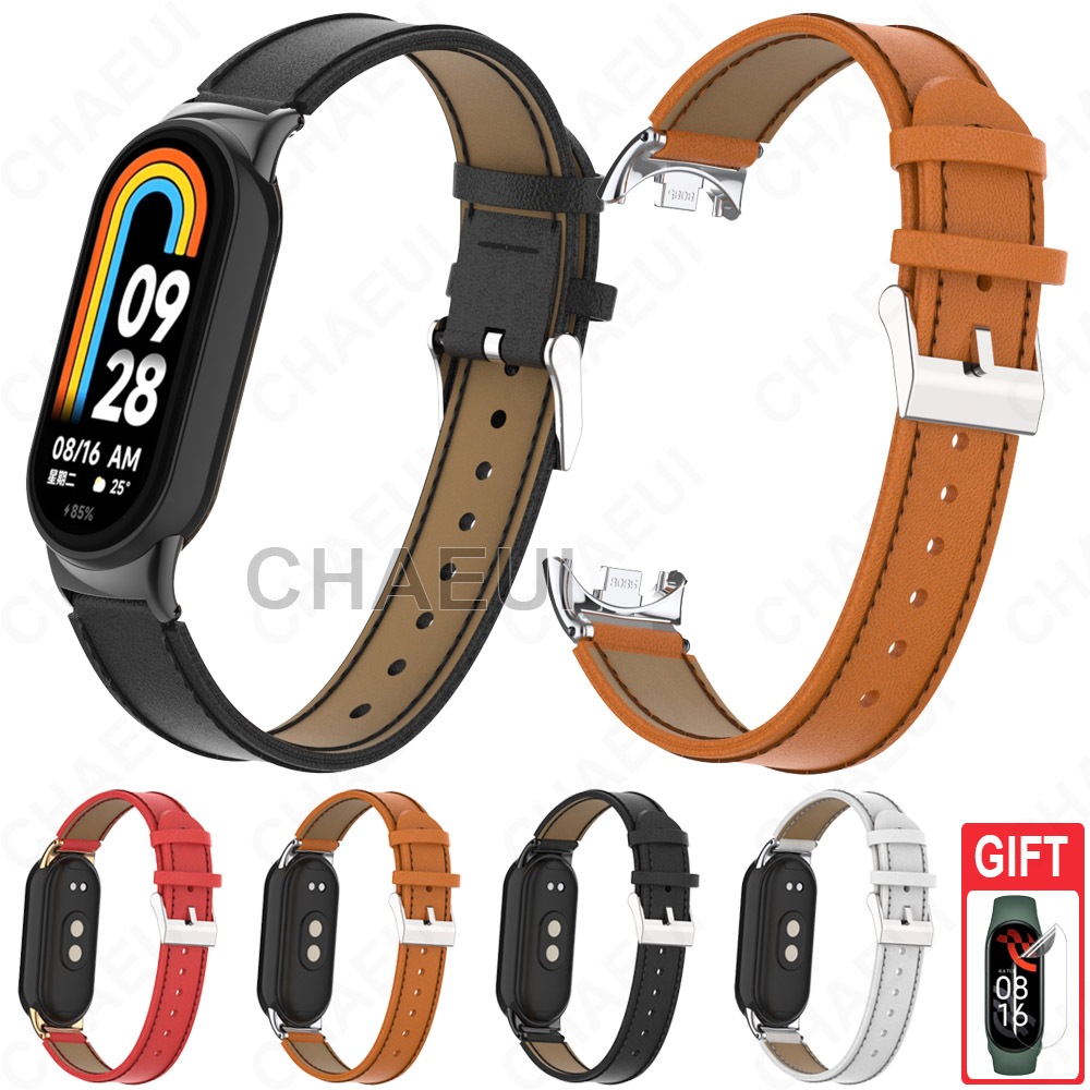 Acessórios De Substituição De Pulseira De Couro Para Xiaomi Smart Band 10 9 8 / Band 10 Ceramic Edition