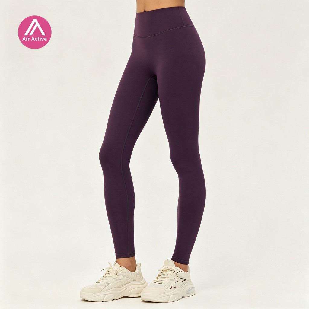 AirActive Cintura Alta Sem Costura Yoga Leggings Scrunch Bunda Booty Levantamento Barriga Controle Pilates Ginásio