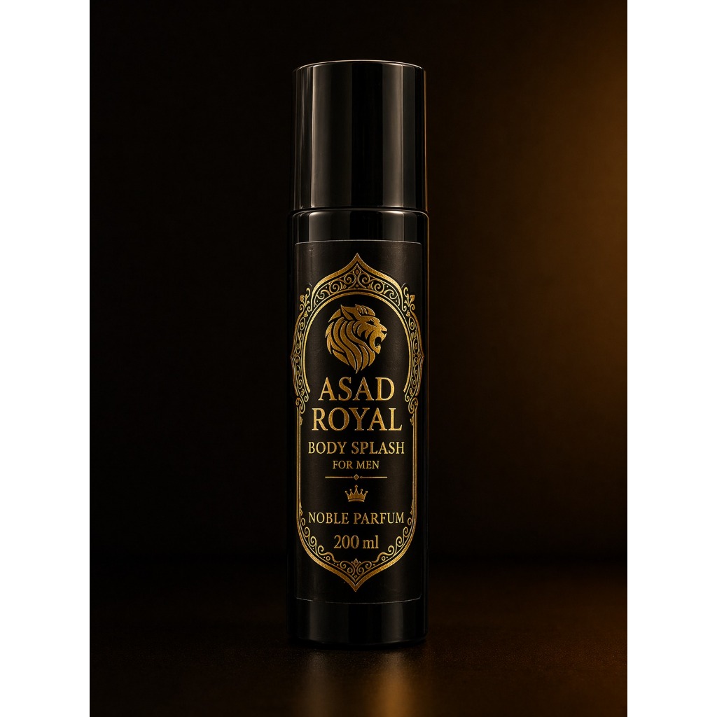 Body Splash Masc Asad Royal 200ml Noble Parfum|Perfume Importado Inspirado|Alta Fixação e Elegância