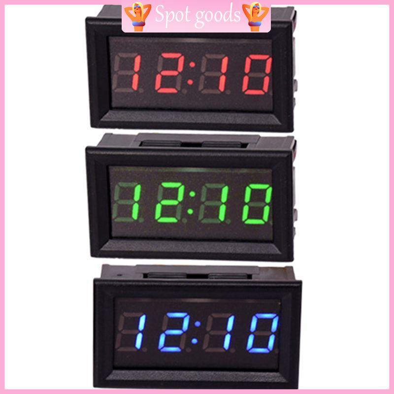 vava Relógio Digital Para Carro Auto Eletrônico LED Display 3 Cores