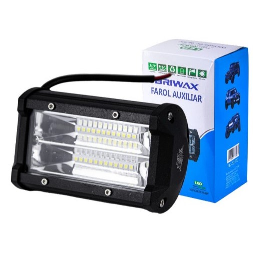 Farol de Milha Led 72w Briwax rator/Caminhão/Colheitadeira/Off-Road - FK-X1072W.