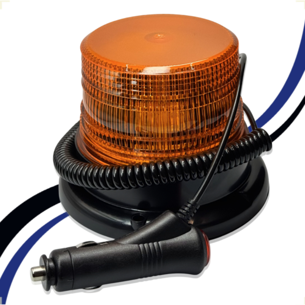 Giroflex Sinalizador Luz de Led Emergência Ambar Sinalização Viatura Moto Carro Caminhão