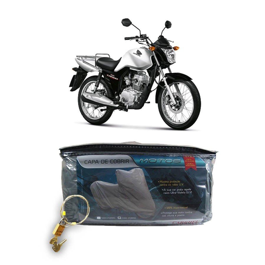 Capa com cadeado para cobrir HONDA CG 125 Today P(204)