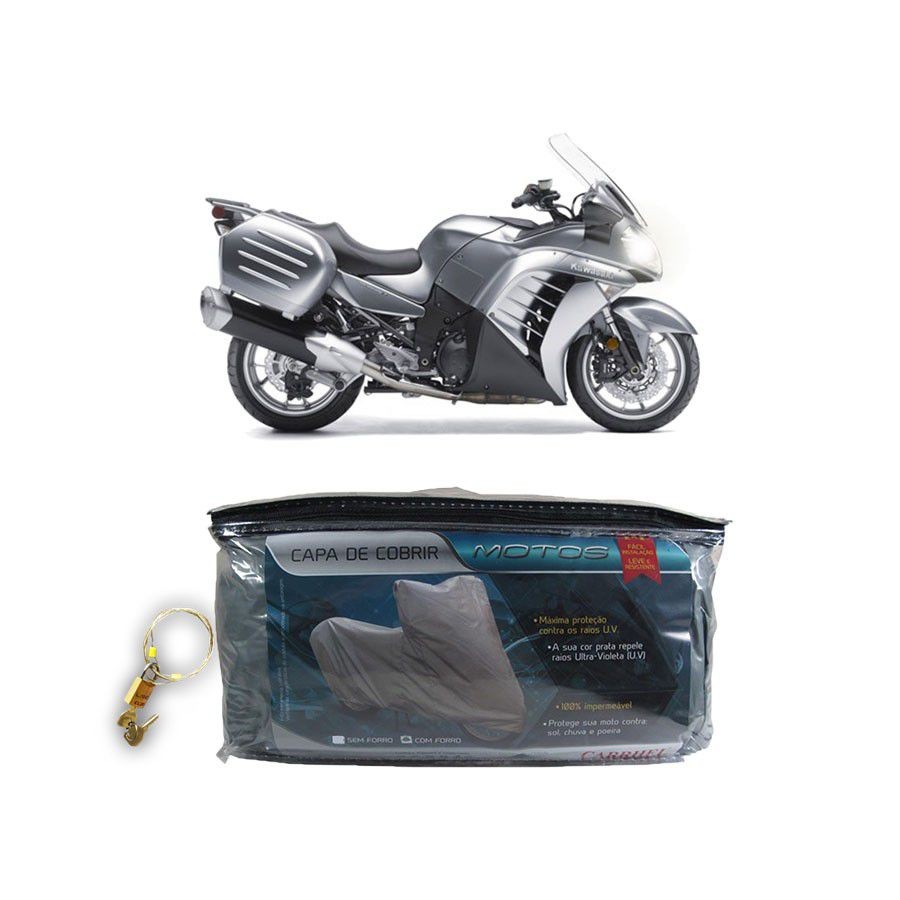 Capa com cadeado para cobrir KAWASAKI Comcours 14 1352CC G(206)