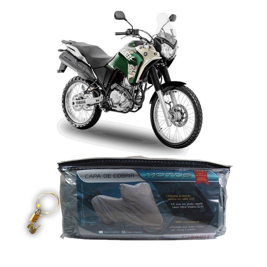 Capa com cadeado para cobrir YAMAHA XTZ 250 TENERE G(206)