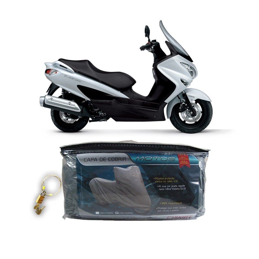 Capa com cadeado para cobrir SUZUKI Burgman 125 CC P(204)
