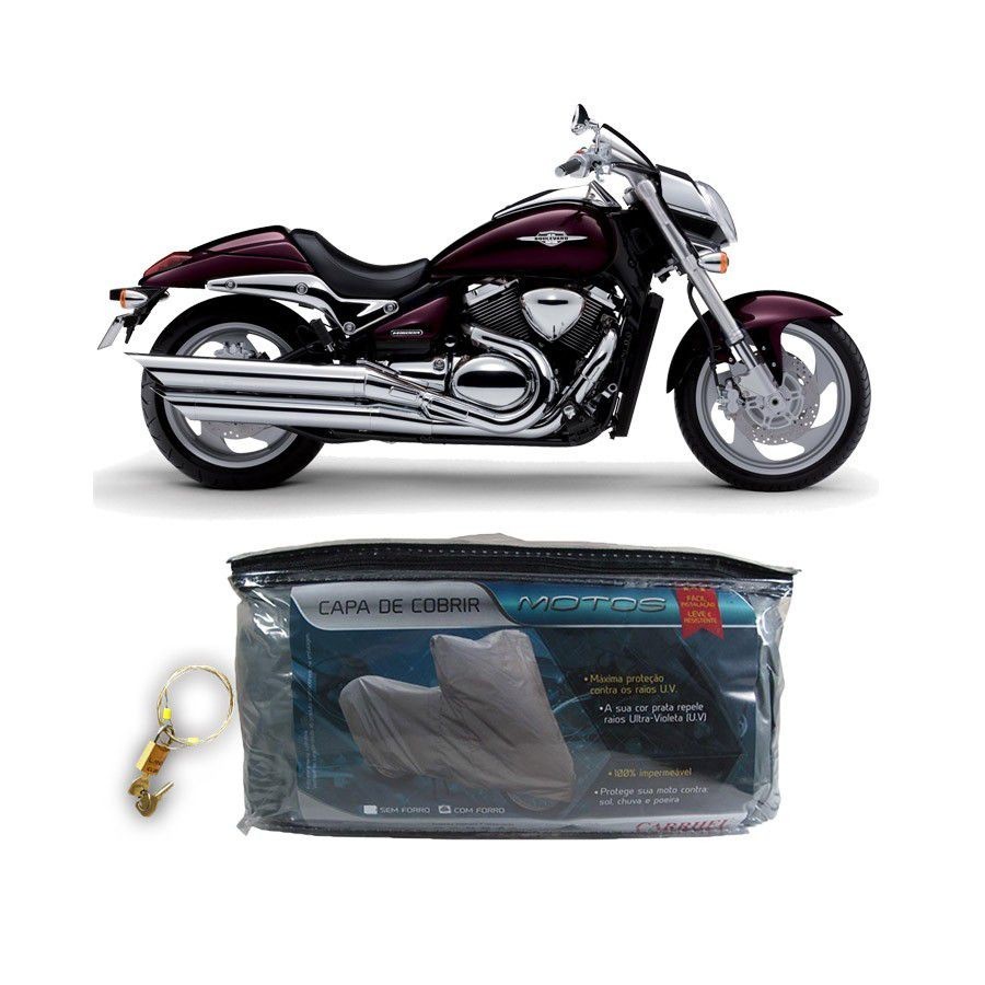 Capa com cadeado para cobrir SUZUKI Boulevard 1500 GG(199)