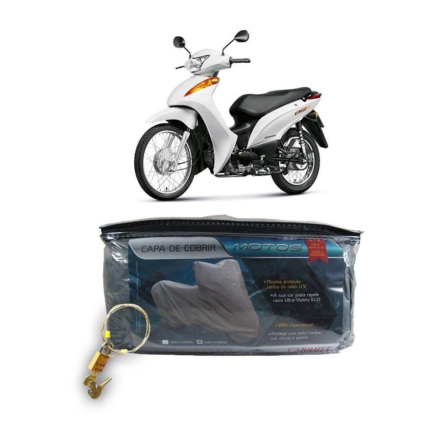 Capa com cadeado para cobrir HONDA Biz 125+ P(204)