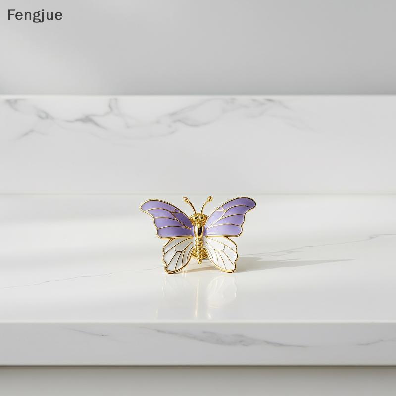 Fengjue Crianças Quarto Armário Botões Bonito Borboleta Flor Estrela Lua Em Forma De Liga Puxar Alças Para Cômoda Gaveta