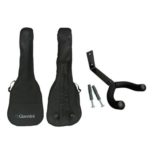 Capa P/ Violão Giannini Clássico Simples + Suporte De Parede