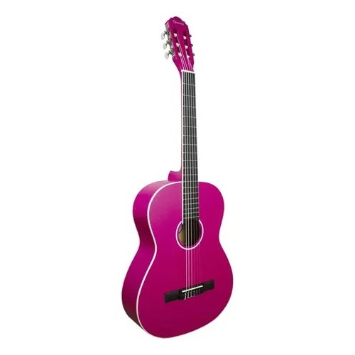 Violão Clássico Giannini N14 Nylon Start Rosa Brilhante Pkg Rosa Brilhante