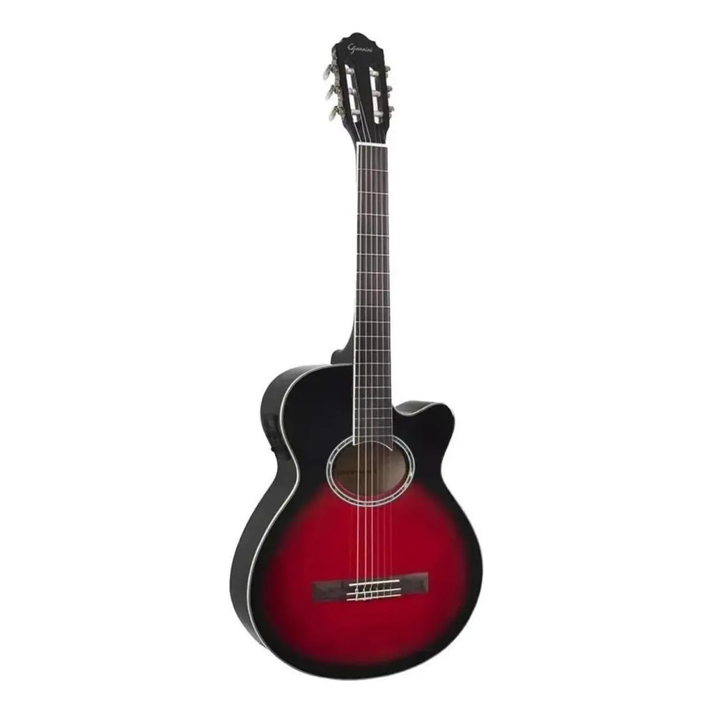 Violão Clássico Giannini Performance Gnf-1d Ceq Para Destros Brown Red Burst Brb Destro