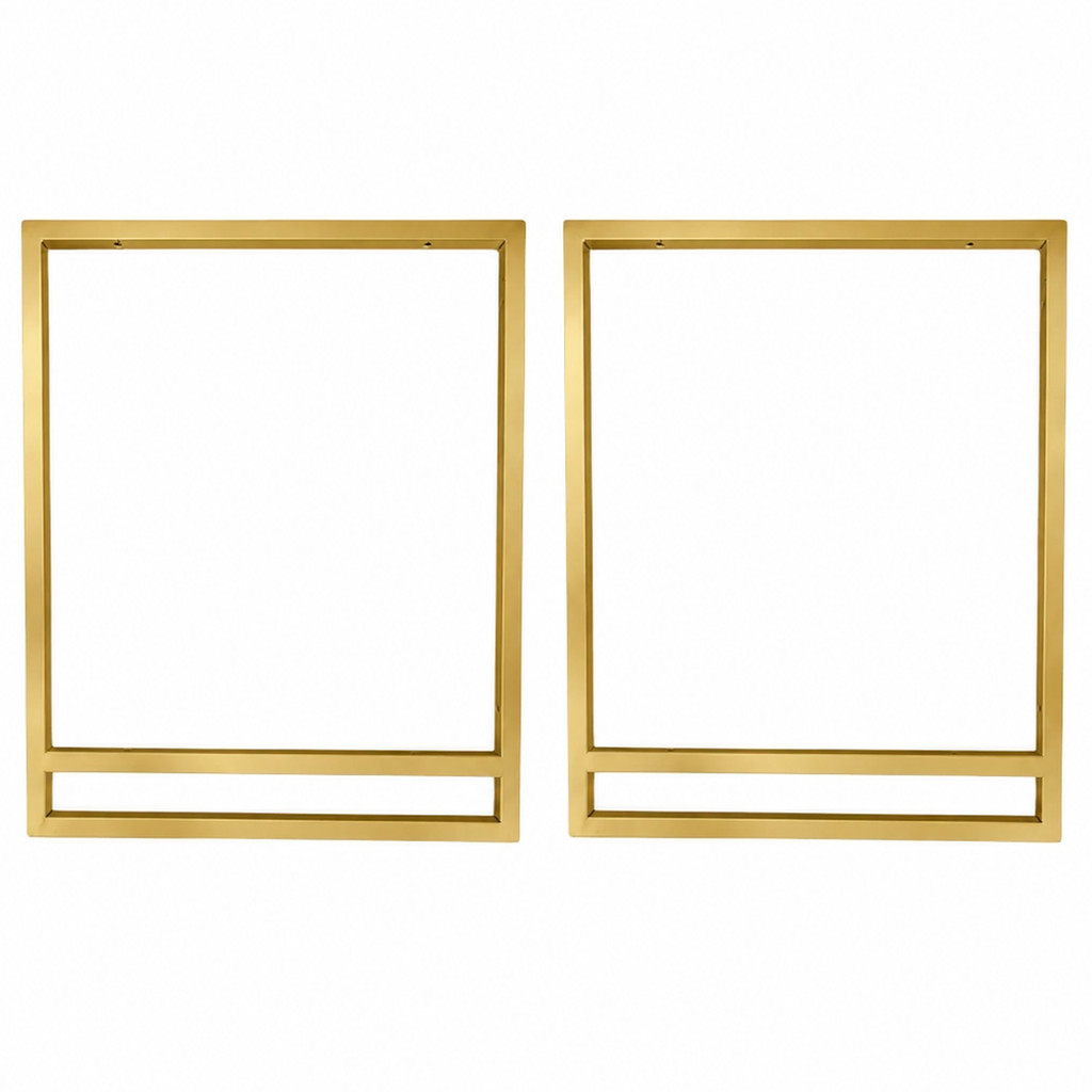 Kit 2 Prateleiras Suporte Estilo Industrial Decor 42cmx34cm Nicho Decoração Chique Minimalista