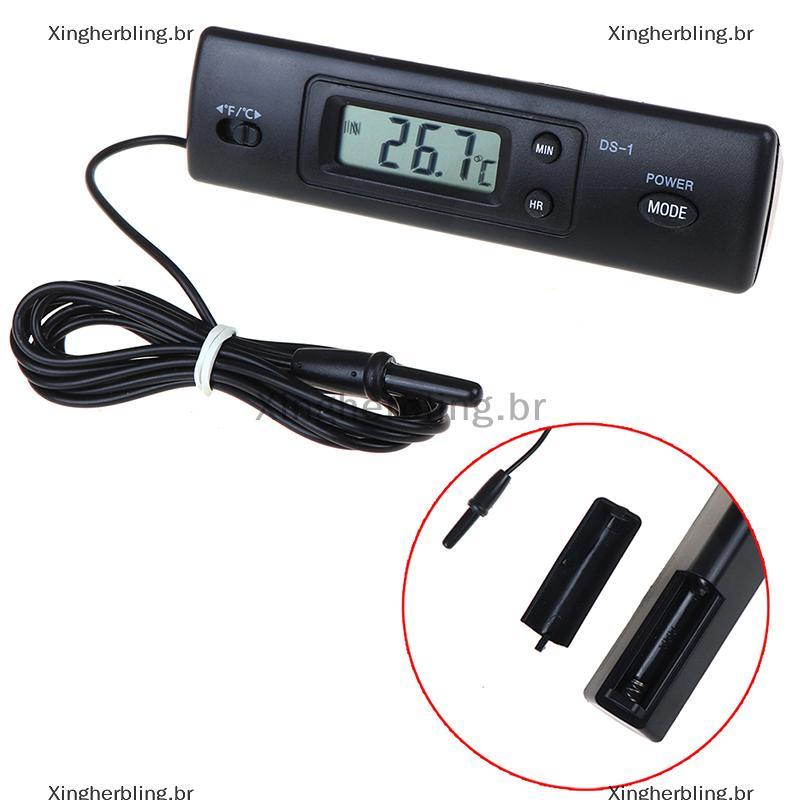 Termômetro Interno Externo XBBR Auto Car Com Sensor Para Display LCD Digital A/C Quente