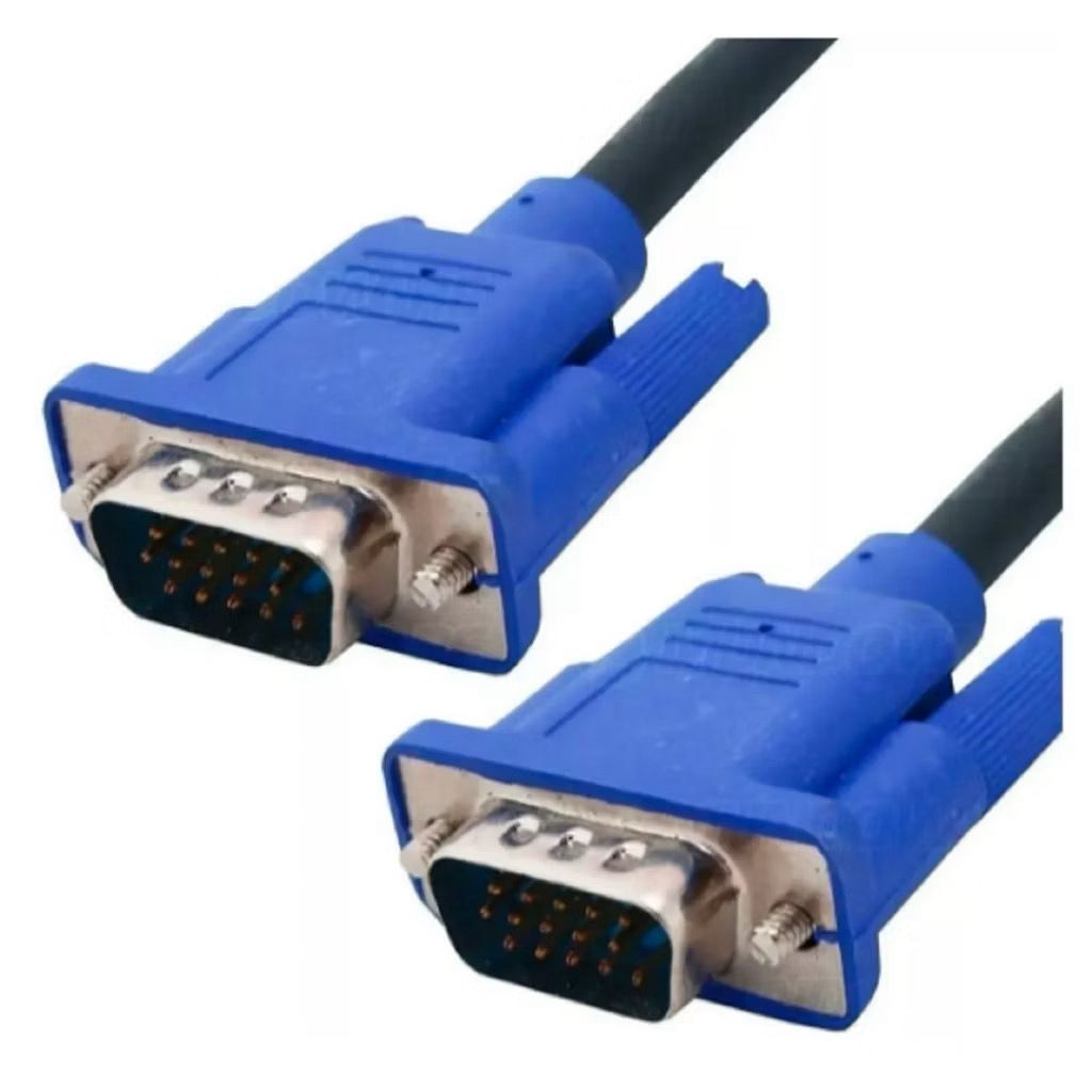 Cabo Vga 1080P 1,5m para Monitor Lcd/Pc/Tv/Projetor/Notebook