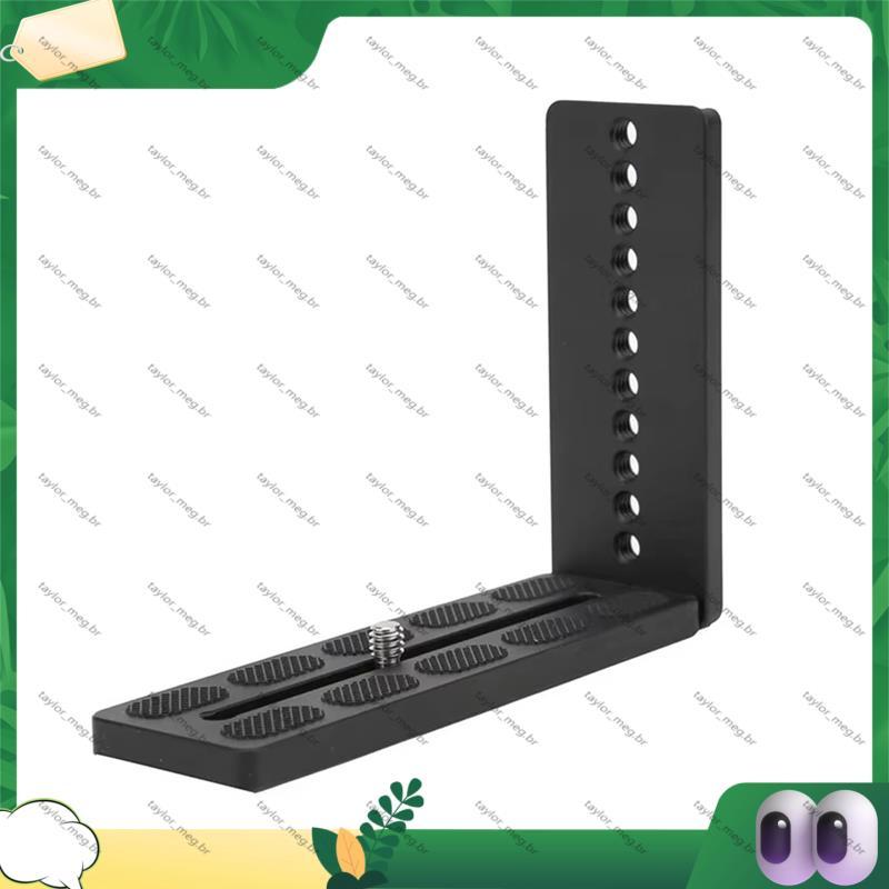 [Venda Quente T] Universal Em Forma De L Vídeo Vertical Liberação Rápida Suporte De Placa Alongar Para Câmera Tripé Cabe