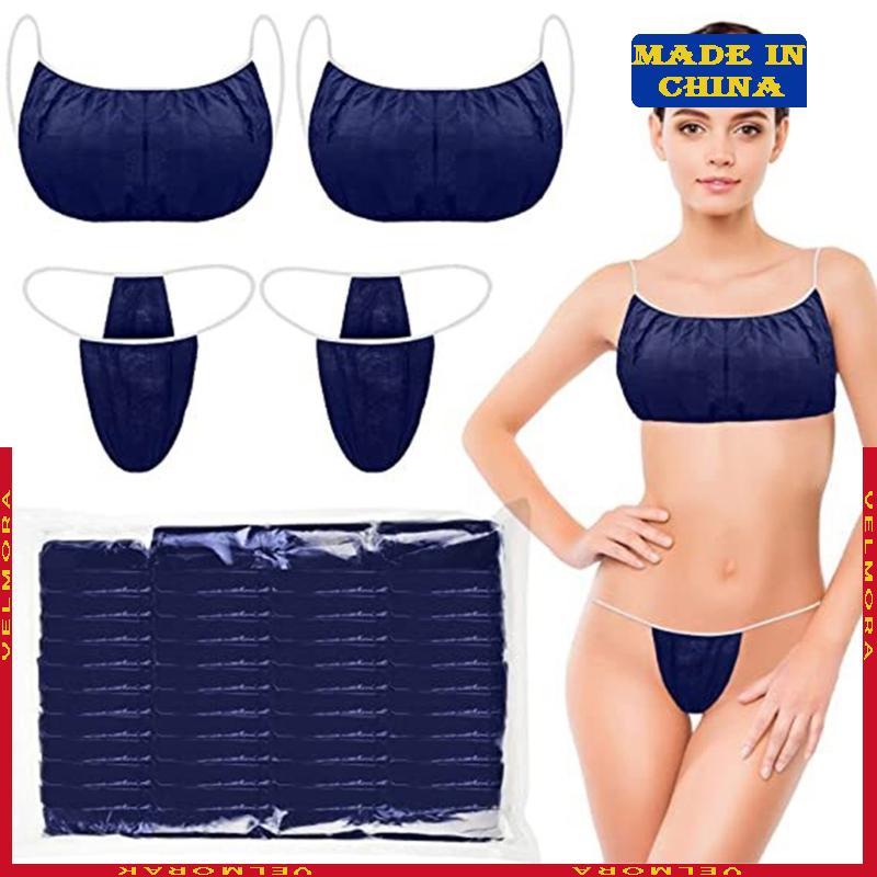 Roupa Interior Descartável Compacta VEl 50Pcs Para Mochila Viagem Curta