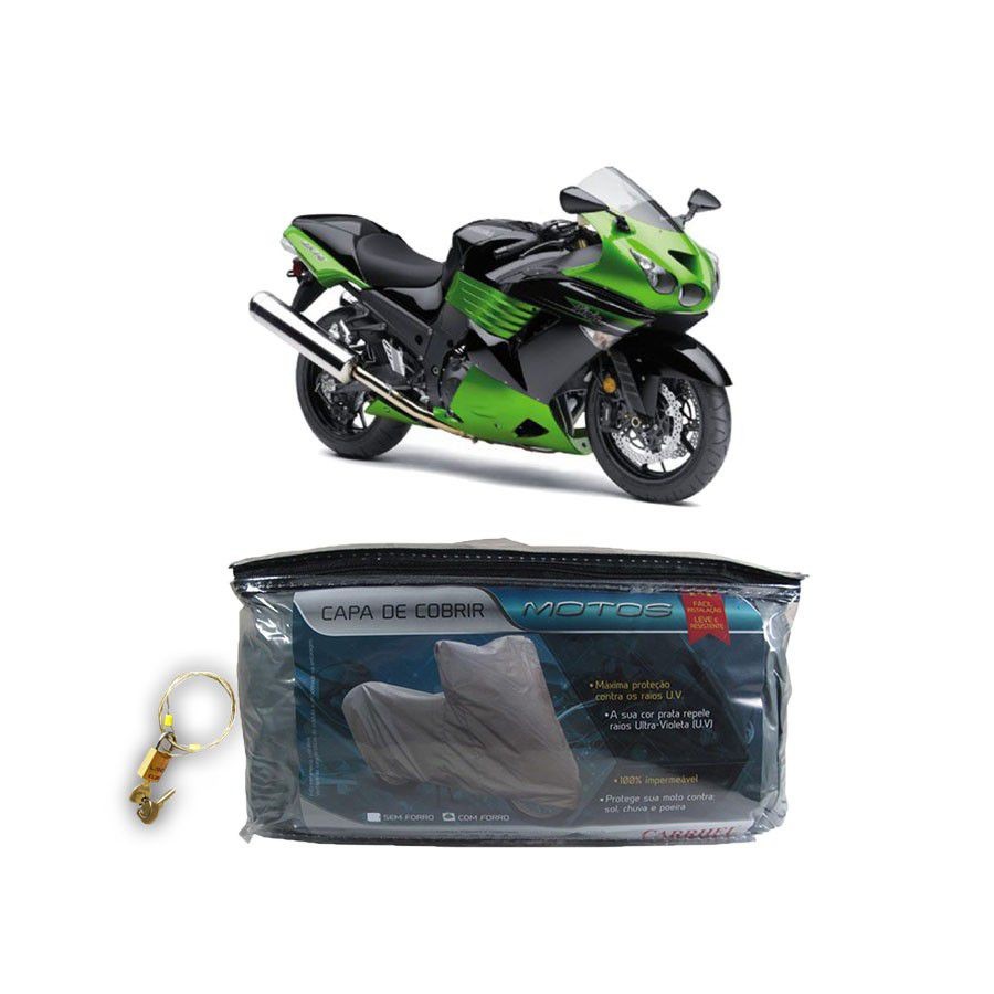 Capa com cadeado para cobrir KAWASAKI ZX 14/ZX 14 1352CC G(206)