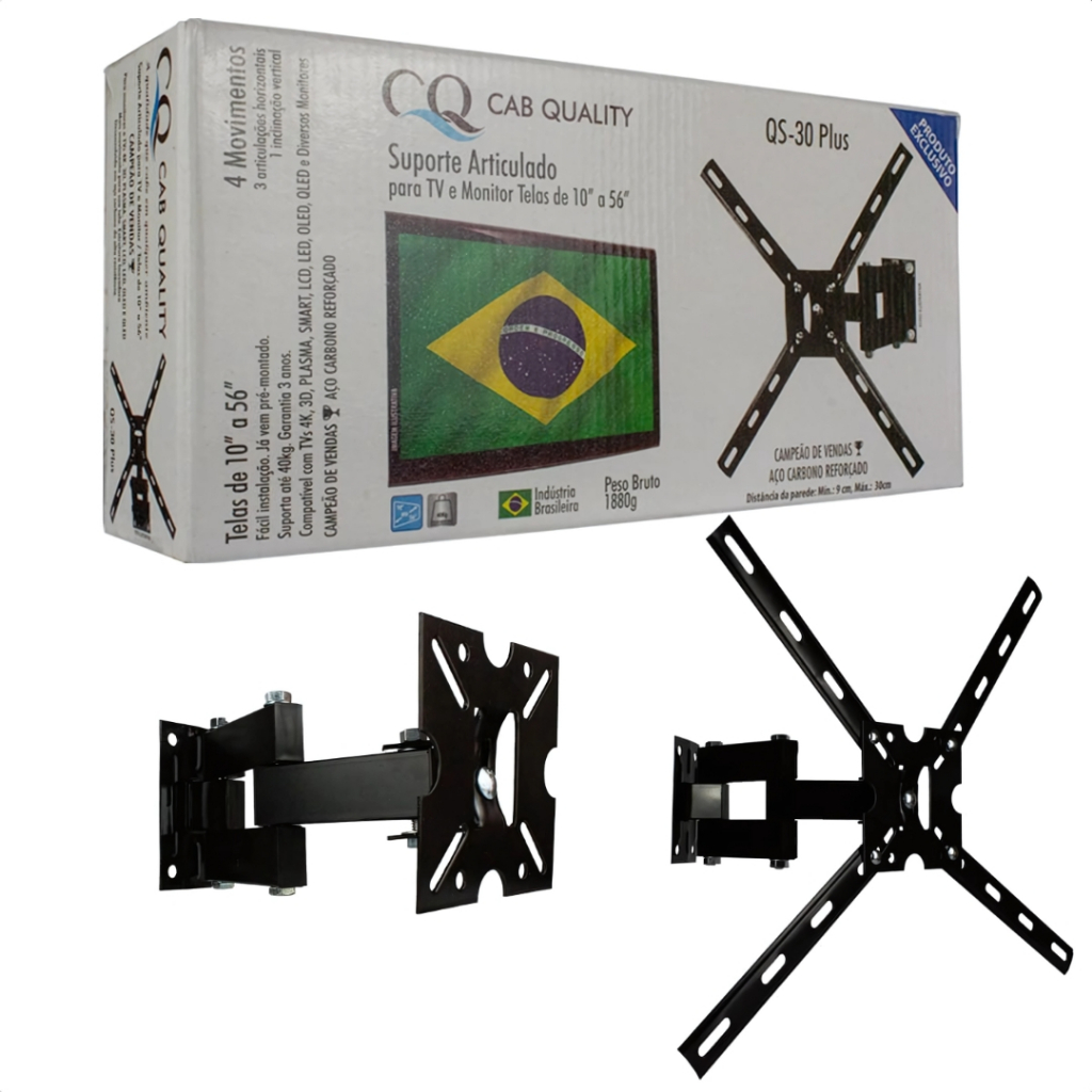 Suporte Articulado com 4 movimentos para Smart TV LED 43