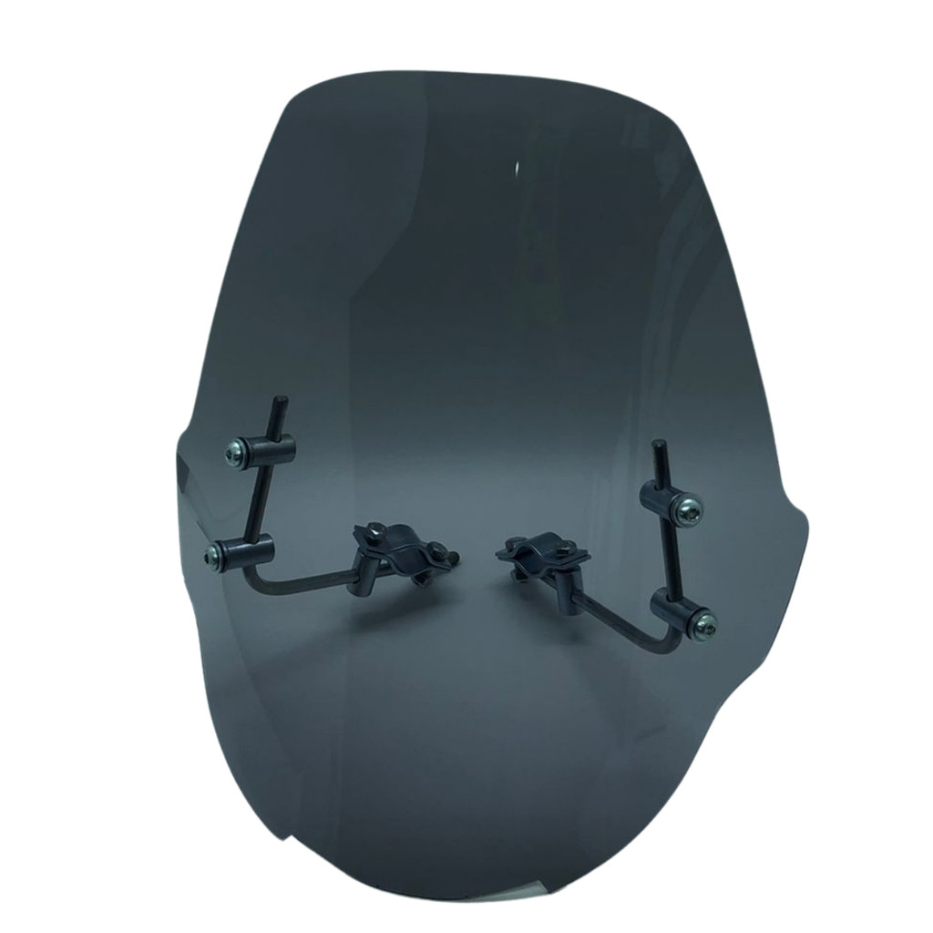 Bolha Para-brisa Para Moto com Carenagem 50cm x 45cm - Fumê