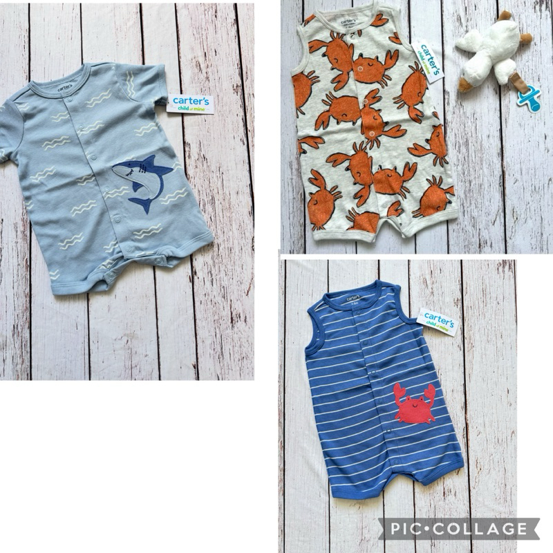 romper child of mine by carters  menino - 3meses a 24 meses