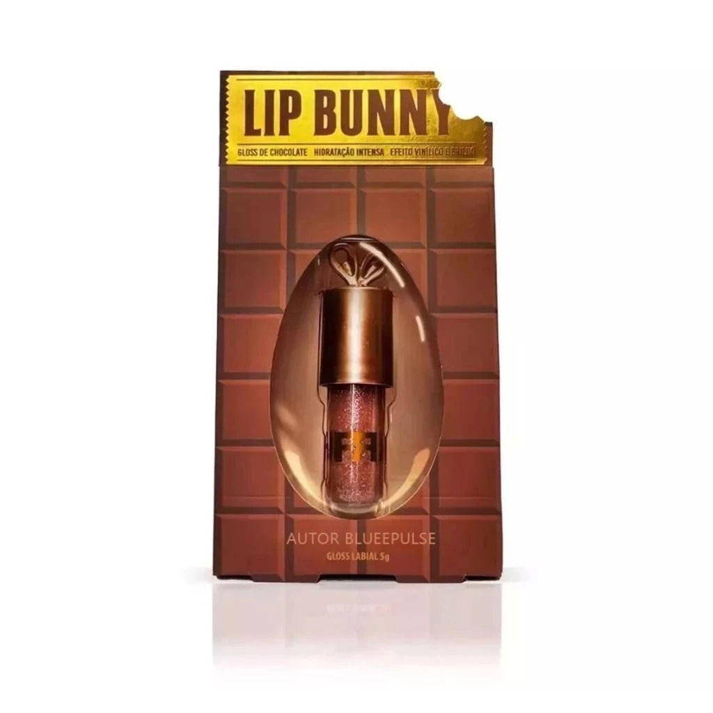 Gloss Labial Fran by Franciny Ehlke Lip Bunny 5g Chocolate - Hidratação Proteção Diversos Modelos