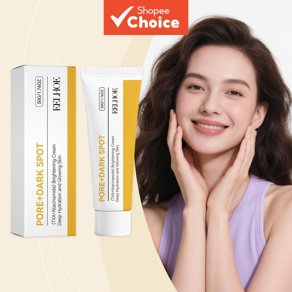 Creme Facial Clareador e Hidratante 50g – Hidratação Profunda, Efeito Tensor, com Ácido Tranexâmico e Niacinamida