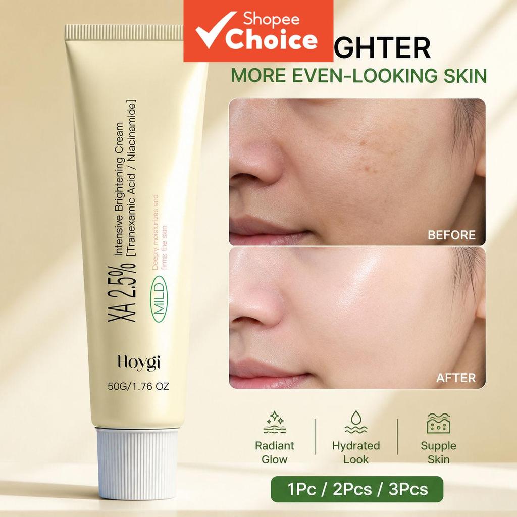 Creme Hidratante Clareador 50g | Glutationa & Niacinamida | Hidratação, Tom de Pele Uniforme