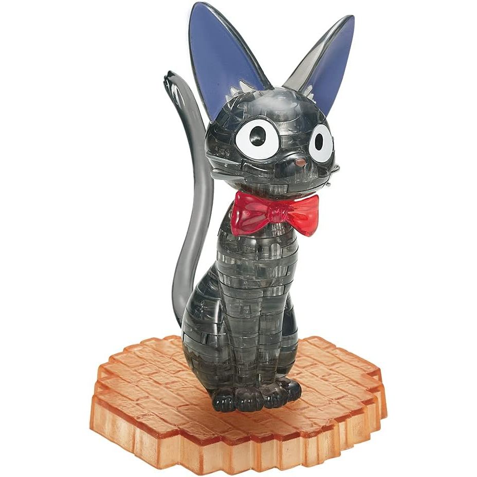 Studio Ghibli Jiji Crystal Puzzle Kiki's Delivery Service 3D Collectible Direct from Japan