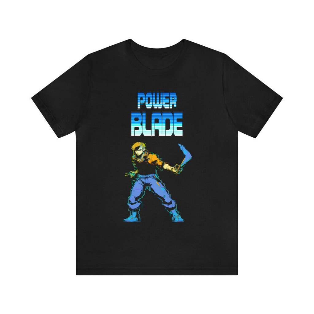 Power Blade Nes Cyberpunk Style Videogame Pixel Art Camiseta Ótimo Presente