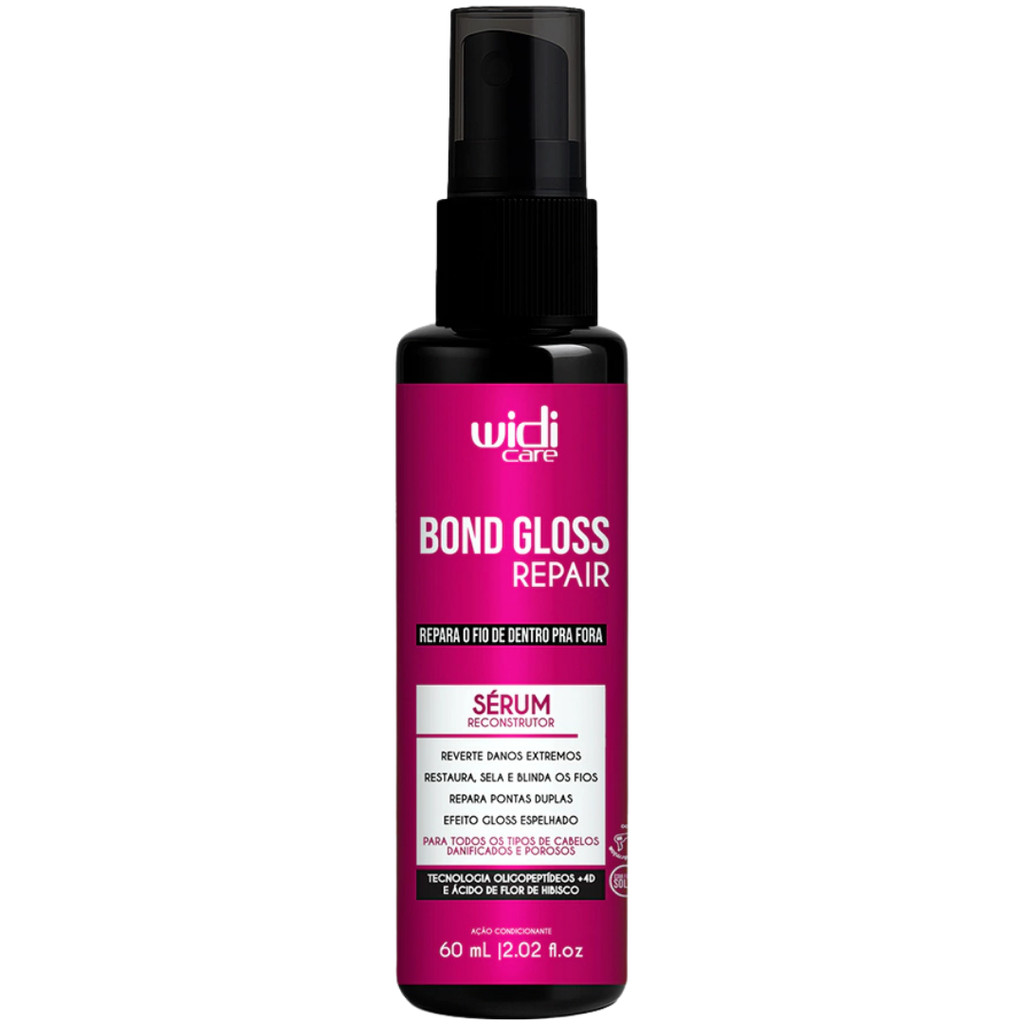 Serum Reconstrutor Capilar Widi Care Bond Gloss Repair Reparador Restaurador Capilar 60ml