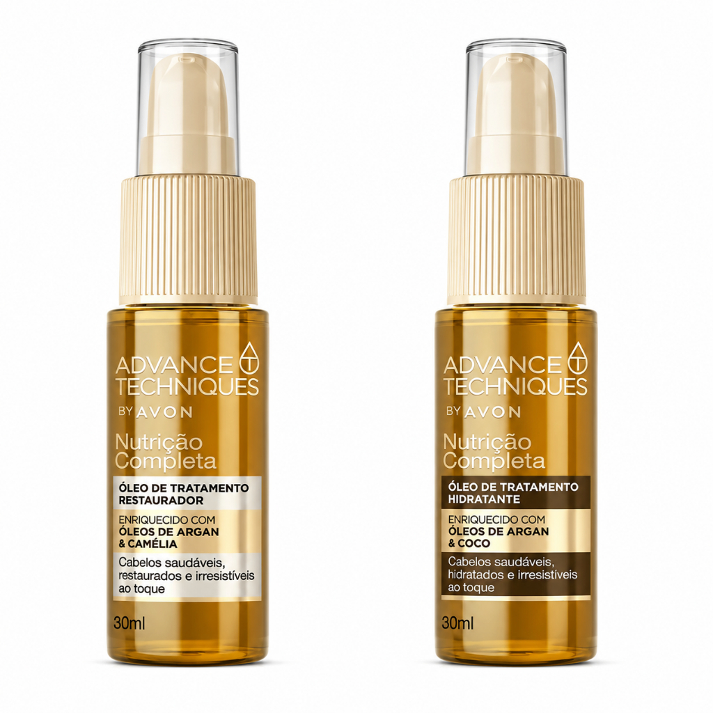 Óleo Reparador de Pontas - Tratamento Nutrição Completa  Advance Technique - Hidratane - Restaurador