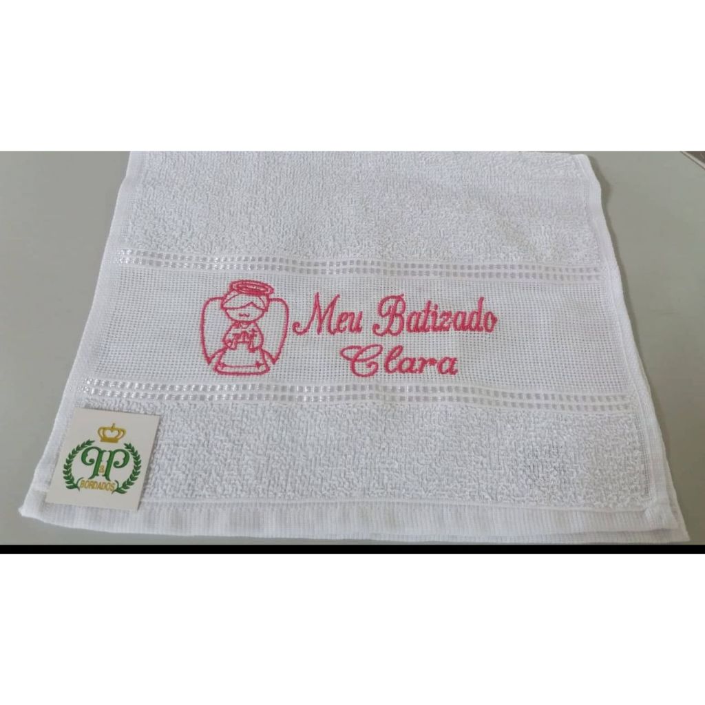Toalha Lembrancinha Batizado, Natal, Ano Novo