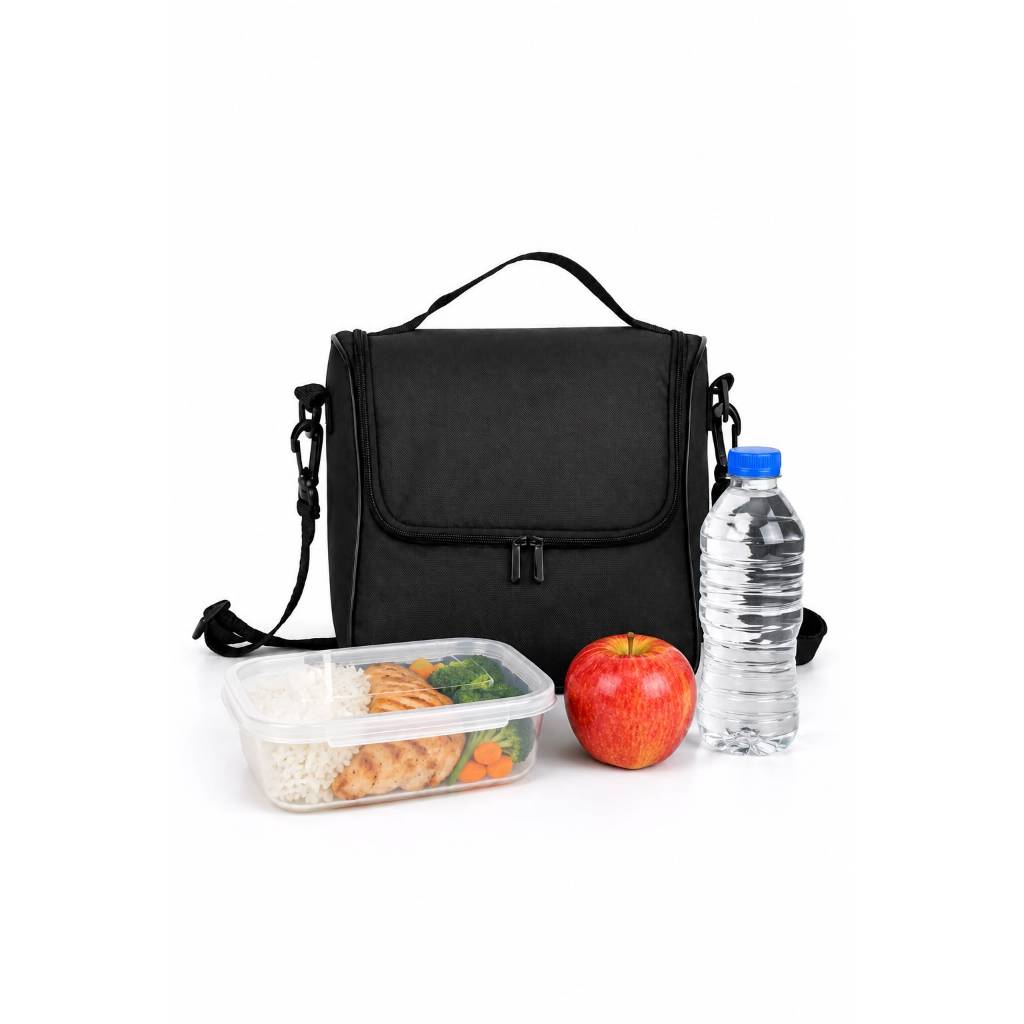 Lancheira Térmica Para Marmita Trabalho Passeios Escola Academia Lanche Alça Transversal Masculina Feminina