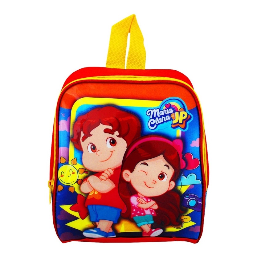 Lancheira Térmica Maria Clara & Jp Escolar Clio Irmãos Youtubers Bolsinha Lanche Escola Creche
