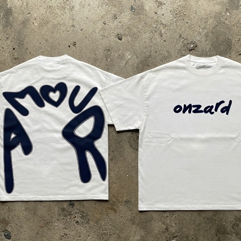 Camisa Oversized Unissex AMOUR em 100% Algodão